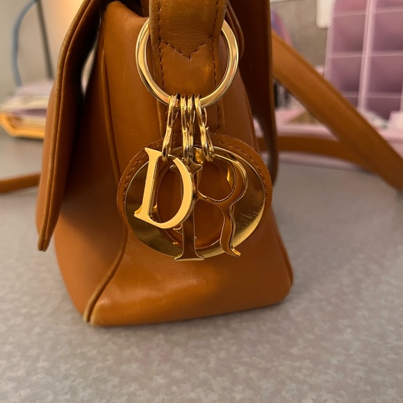 Authentic Christian Dior camel color crossbody 💫Rare hard to find bag - Picture 3 of 15